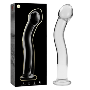 NEBULA SERIES BY IBIZA - MODEL 18 Stiklinis Dildo 18.5 cm