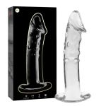 NEBULA SERIES BY IBIZA - Modelis 19 Dildo Borosilikatinis Stiklas 18.5 cm