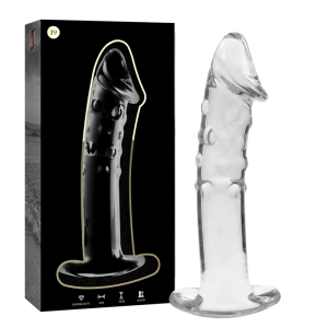 NEBULA SERIES BY IBIZA - Modelis 19 Dildo Borosilikatinis Stiklas 18.5 cm