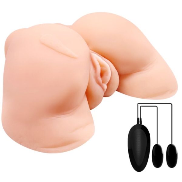 CRAZY BULL – realistiška vagina ir anus su vibracija - Image 2