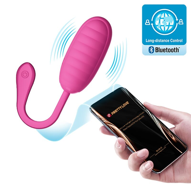 PRETTY LOVE SMART – pretty love - catalina rožinis įkraunamas vibracinis kiaušinis