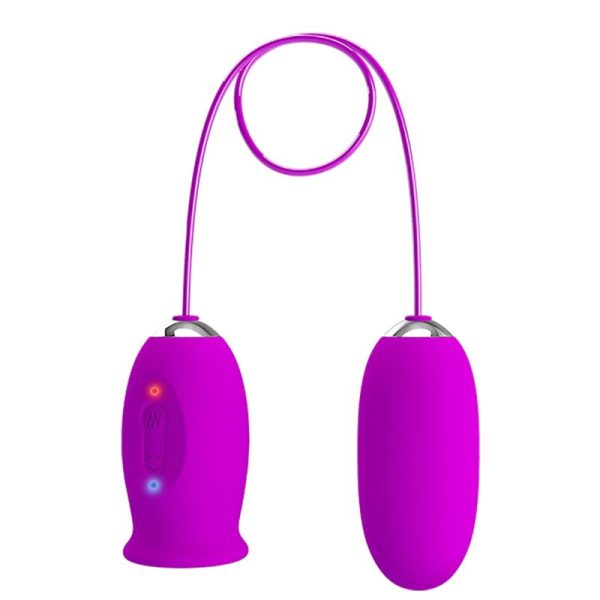 PRETTY LOVE FLIRTATION – pretty love - ramunė dual egzempletas įkraunamas vibratorius purpurinis - Image 2