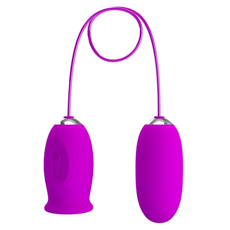 PRETTY LOVE FLIRTATION – pretty love - ramunė dual egzempletas įkraunamas vibratorius purpurinis