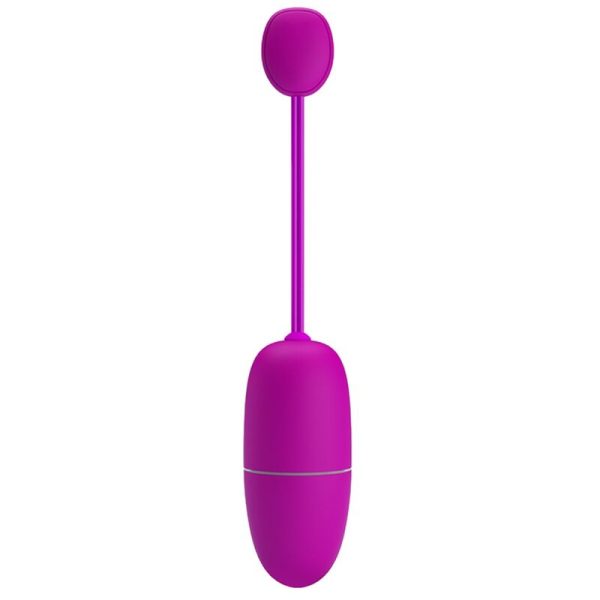 PRETTY LOVE BOTTOM – pretty love - nymph vibrating egg aplikacijos valdymas purpurinis - Image 2