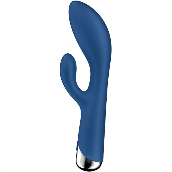 SATISFYER VIBRATOR – satisfyer - sukamas triušis 1 kliutoriaus ir g-punkto stimuliacijai mėlynas - Image 3