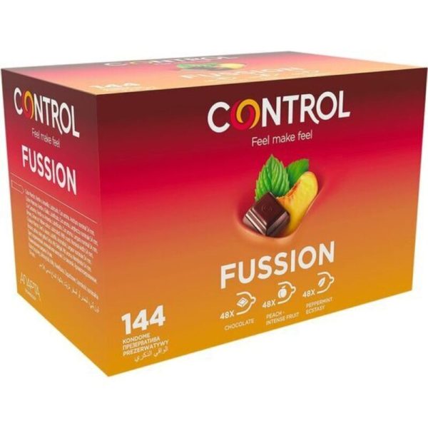CONTROL CONDOMS – control - adapta fussion prezervatyvai 144 vienetės
