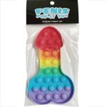 KHEPER GAMES - Spalvotas Pop-It Penis Žaislas