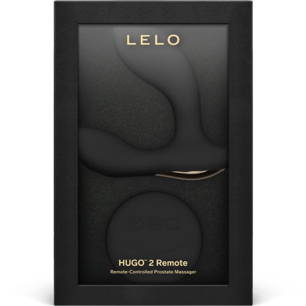 LELO – hugo 2 prostatos masažuoklis su nuotoliniu valdymu juodas - Image 3