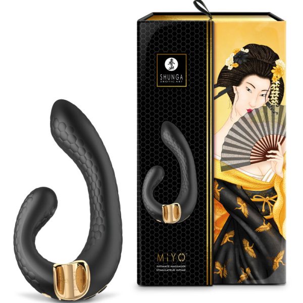 SHUNGA TOYS – shunga - miyo intymus masažuoklis juodas - Image 3