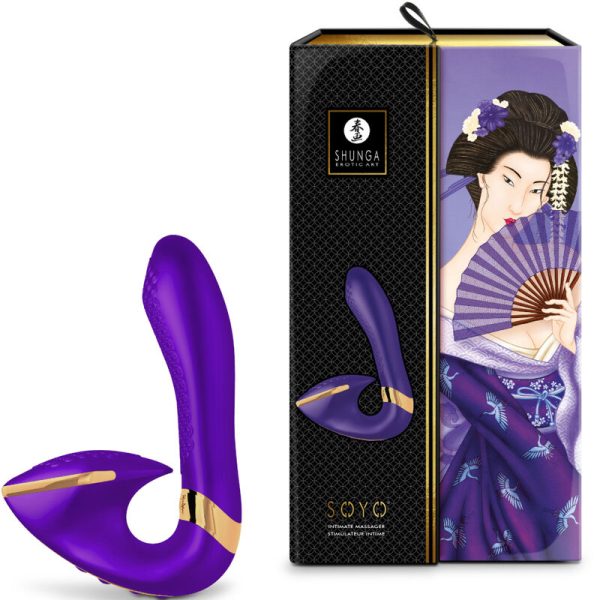 SHUNGA TOYS – shunga - soyo intimus masažuoklis violetinis - Image 3