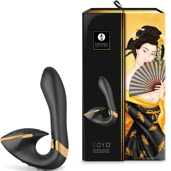 SHUNGA TOYS – shunga - soyo intimus masažuoklis juodas - Image 3