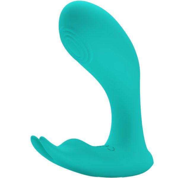 PRETTY LOVE BOTTOM – pretty love - idabelle vibracijos ir pulsacijos nuotolinis valdymas mėlynas