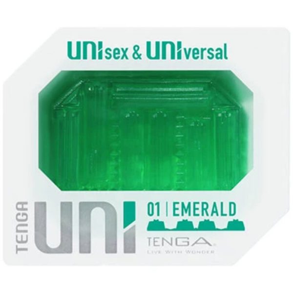 TENGA – uni emerald masturbatoro pirštinė - Image 3
