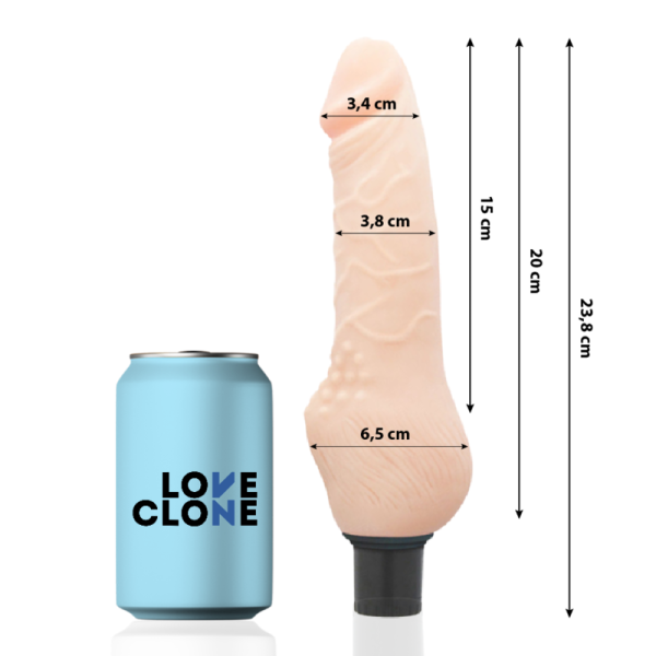LOVECLONE – daven savarankiškas tepalas realistinis 23.8 cm -o- 3.8 cm - Image 2