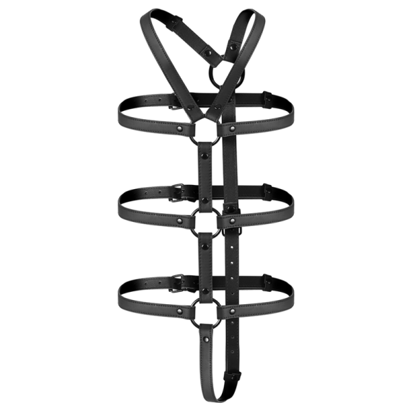 FETISH SUBMISSIVE BONDAGE - Reguliuojamas kūno ir rankų diržas - Image 3