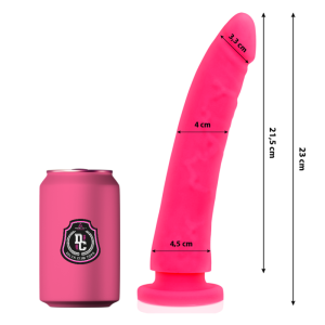 DELTA CLUB - Žaislas rožinis dildo 23 cm