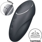 SATISFYER - TAP &amp; CLIMAX 1 LAY-ON VIBRATORIUS