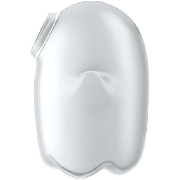 SATISFYER AIR PULSE – satisfyer - švytuoklis ghost air pulse & vibratorius baltai - Image 3