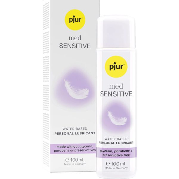 PJUR – med sensitive glide vandens pagrindo tepalas 100 ml