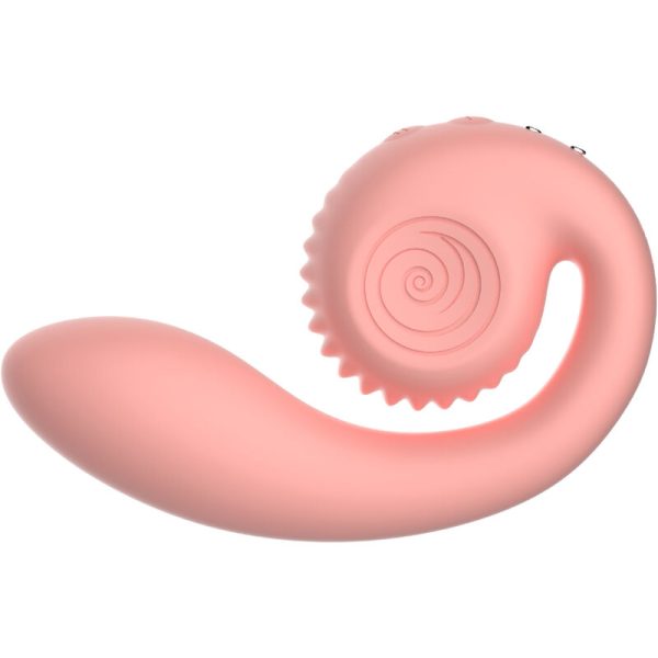 SNAIL VIBE – gizi dual stimulator rožinis - Image 3