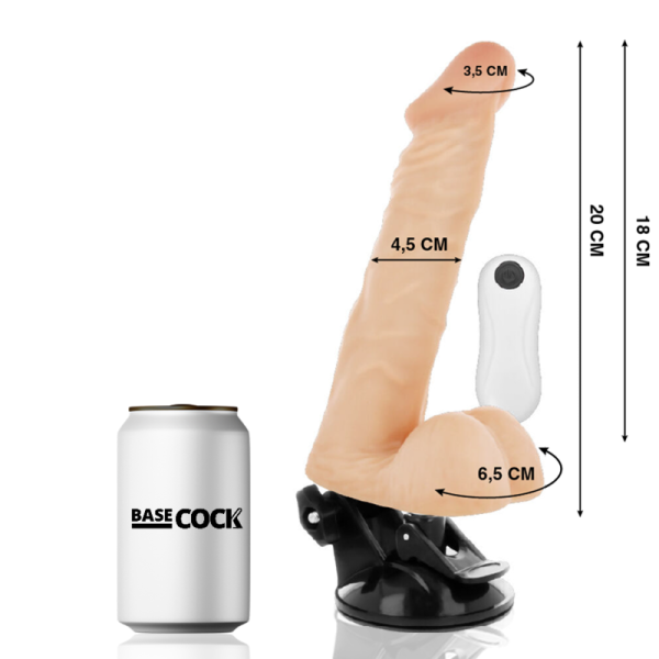 BASECOCK – realistiškas lankstus nuotolinis valdymas kailis 20 cm -o- 4.5 cm - Image 2