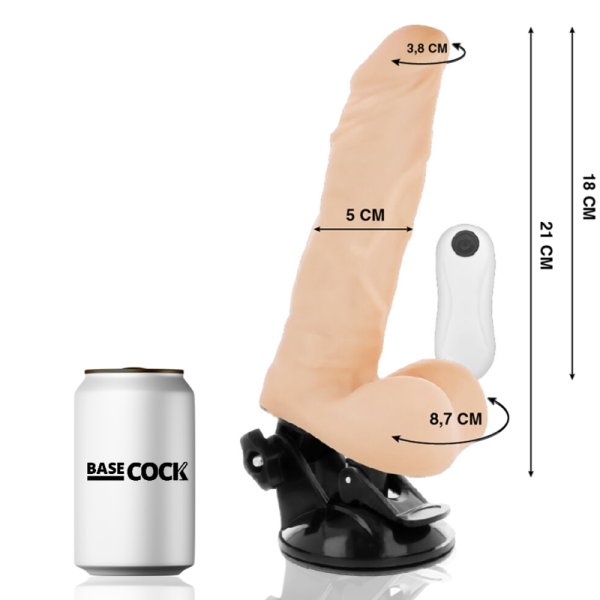 BASECOCK – realistiškas lankstus nuotolinis valdymas kailis 21 cm -o- 5 cm - Image 2