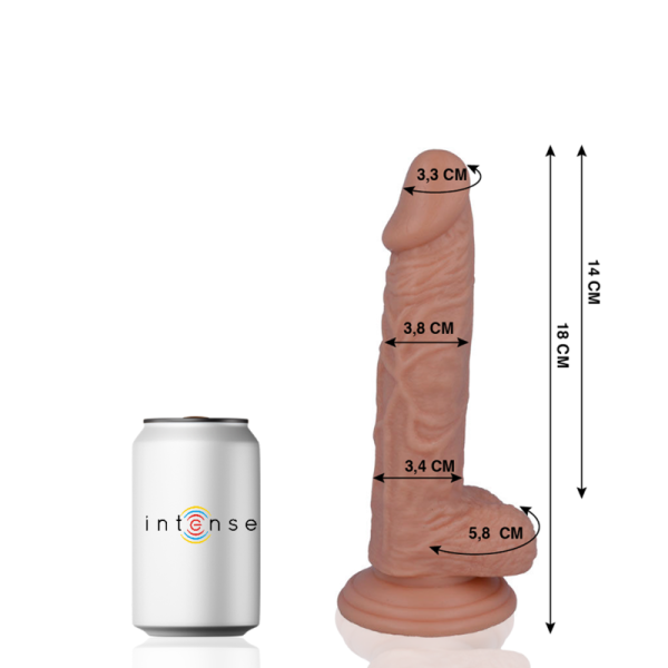 MR. INTENSE – mr intense - 11 realistiškas penisas 18 cm -o- 3.8 cm - Image 2