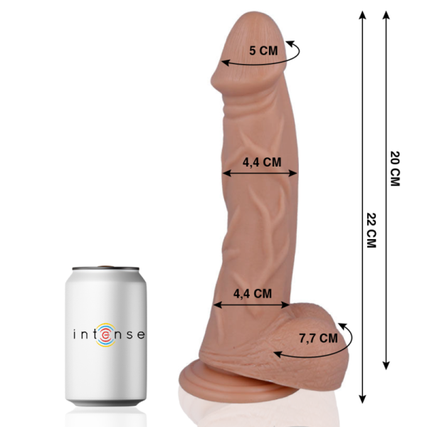 MR. INTENSE – mr intense - 26 realistiškas penisas 22 cm -o- 4.4 cm - Image 2