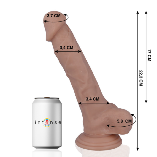 MR. INTENSE – mr intense - 28 realistiškas penisas 22.3 cm -o- 3.4 cm - Image 2