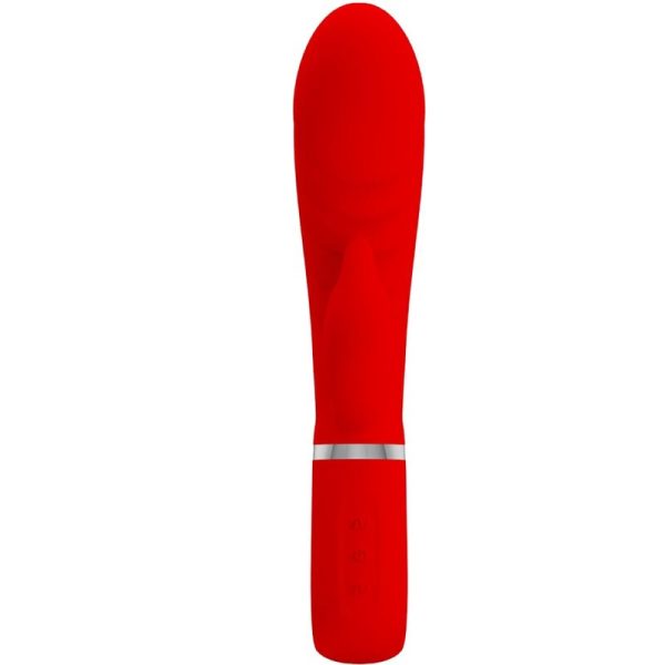 PRETTY LOVE FLIRTATION – pretty love - prescott multifunkcinis g-taško vibratorius raudonas - Image 2