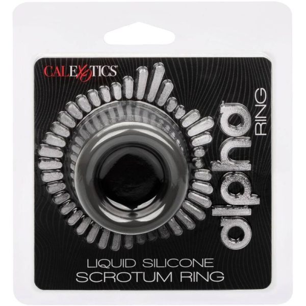 CALEXOTICS – alpha skrotumo tempimo žiedas juodas - Image 3