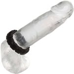 CALEXOTICS - ALPHA PROLONG TREAD ŽIEDAS JUODAS