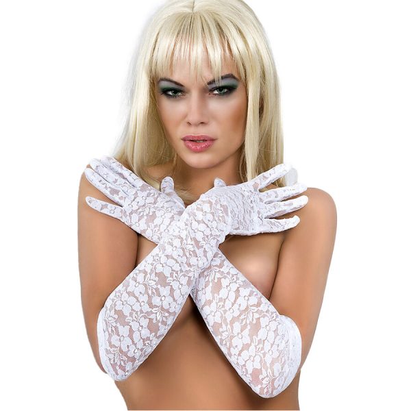 CHILIROSE ACCESORIES – chilirose - cr 3071 balti pirštiniai