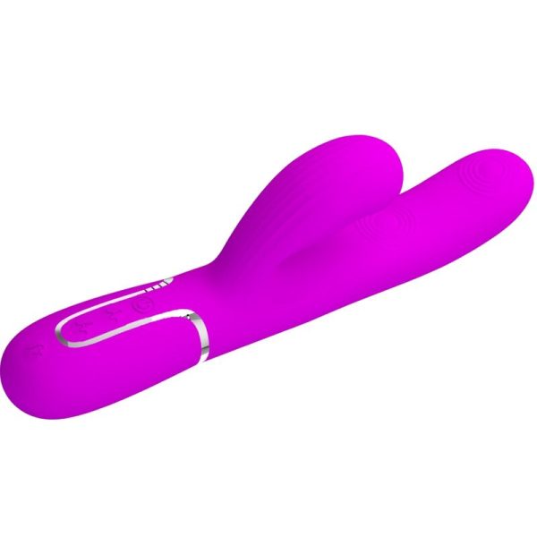 PRETTY LOVE FLIRTATION – pretty love - perlita multifunkcinis 3 in 1 g-spot vibratorius violetinis - Image 3