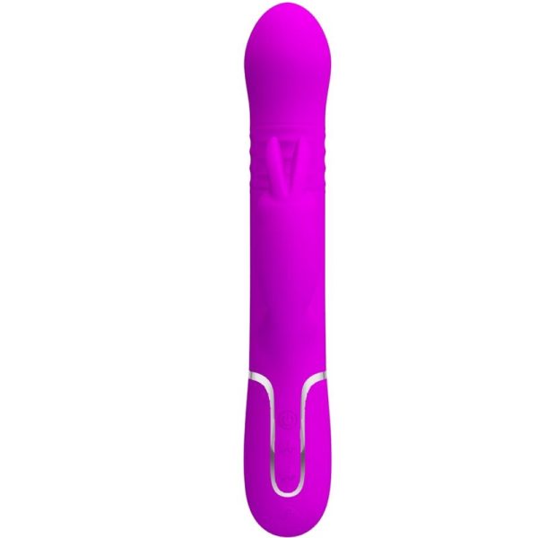 PRETTY LOVE FLIRTATION – pretty love - koalos triušio vibratorius perlų violetinis - Image 2