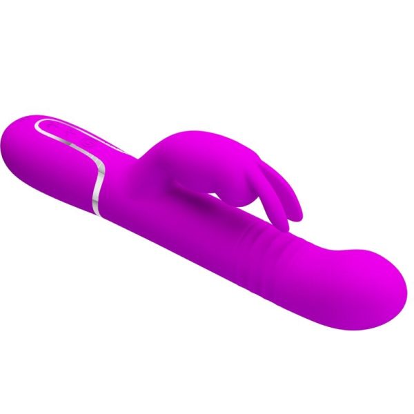 PRETTY LOVE FLIRTATION – pretty love - koalos triušio vibratorius perlų violetinis - Image 3