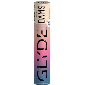 SHEER GLYDE – vanilinio latexo oraliniam sexui dangtis