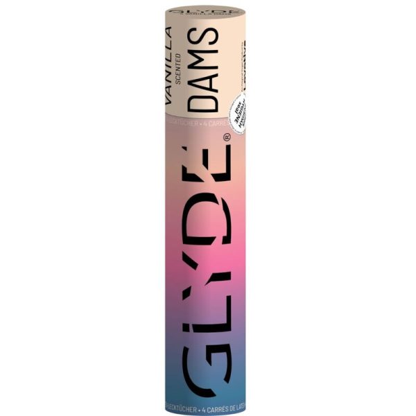 SHEER GLYDE – vanilinio latexo oraliniam sexui dangtis