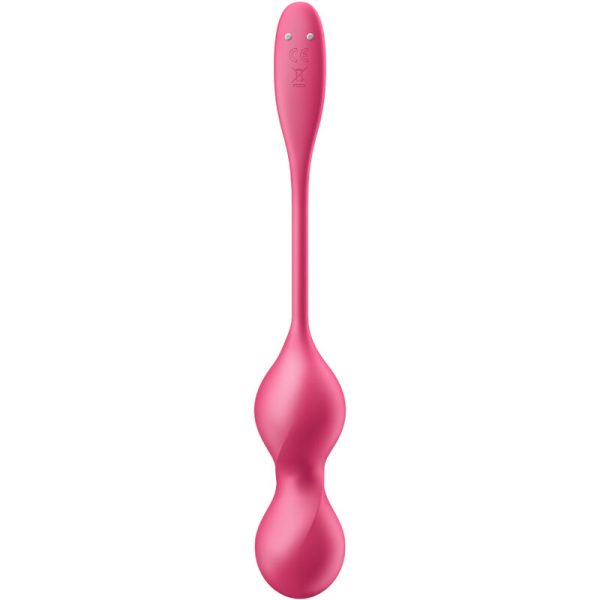 SATISFYER BALLS – satisfyer - meilės paukščiai 2 vibraciniai kegel kamuoliukai + nemokama programėlė - Image 3