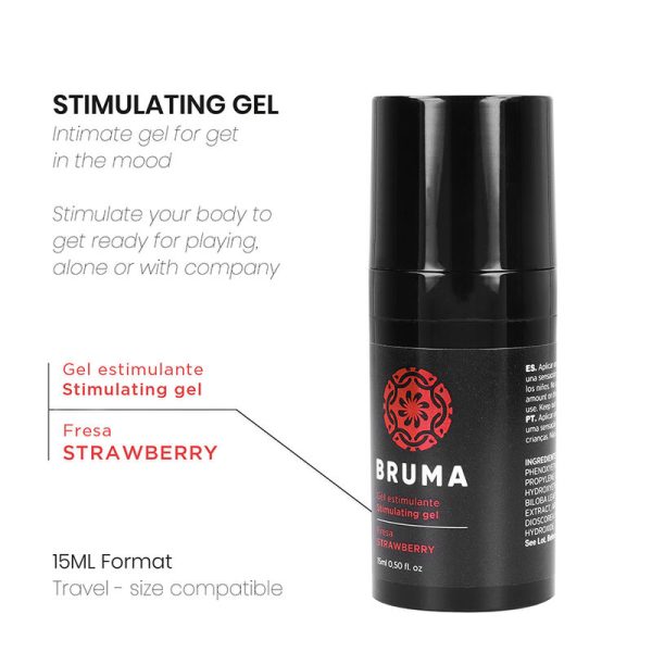 BRUMA – braškės skonio intensyvinantis balzamas 15 ml - Image 3
