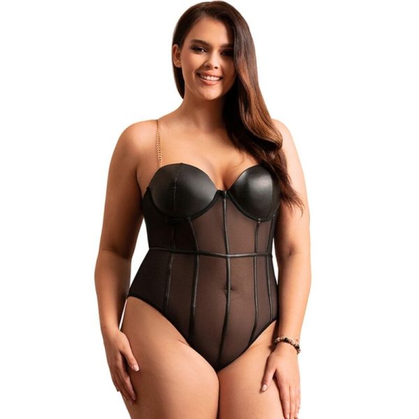 SUBBLIME BODIES – subblime - juodi grandinės kelniai l/xl - Image 2