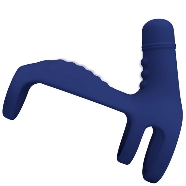 PRETTY LOVE MALE – pretty love - elish vibrating ring with extension mėlynas - Image 2