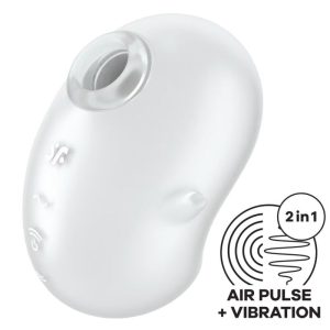 SATISFYER - CUTIE GHOST VIBRATORIUS BALTAS