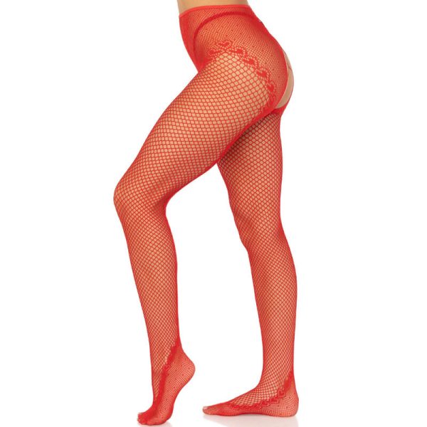 LEG AVENUE HOSIERY – leg avenue - kelnės be klyno raudonos - Image 3