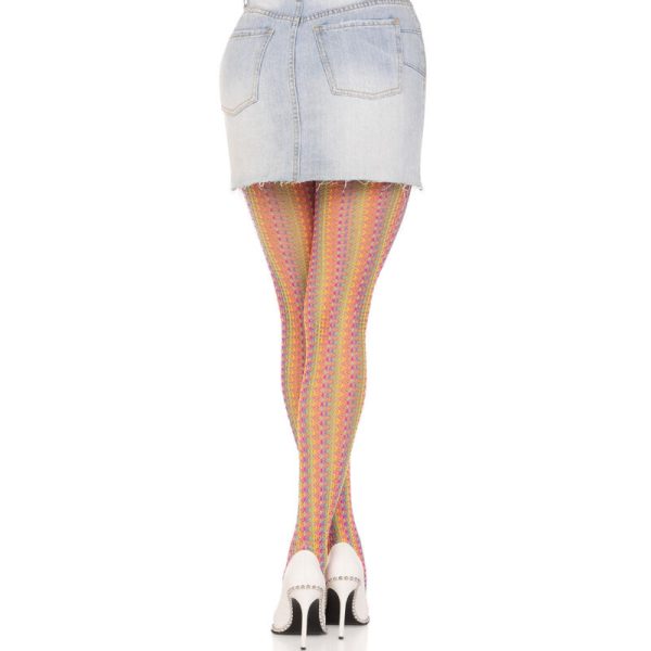 LEG AVENUE HOSIERY – leg avenue - daugiaspalvės nėriniuotos pėdkelnės - Image 2