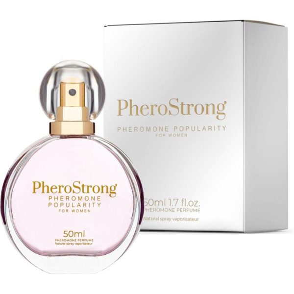 PHEROSTRONG – feromonų kvepalai moterims popularumas 50 ml