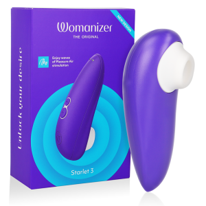 WOMANIZER – starlet 3 kliutorinis stimuliatorius indigo
