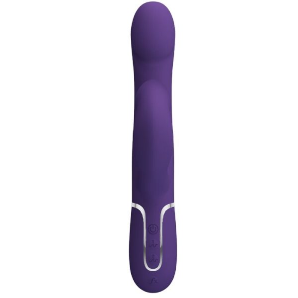 PRETTY LOVE FLIRTATION – pretty love - zalin rabbit vibratorius perlų 4 in 1 purpurinis - Image 3