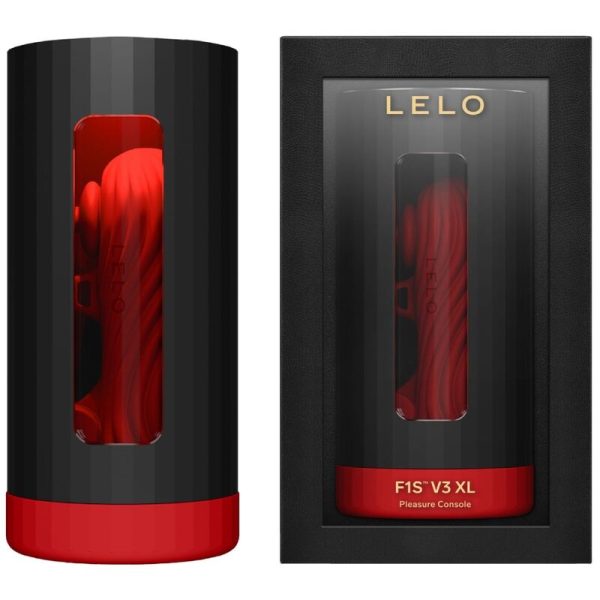 LELO – f1s v3 vyrų masturbatorius raudonas xl - Image 2