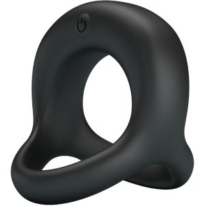 PRETTY LOVE - ELLIOTT Juodas Vibrator Ringas